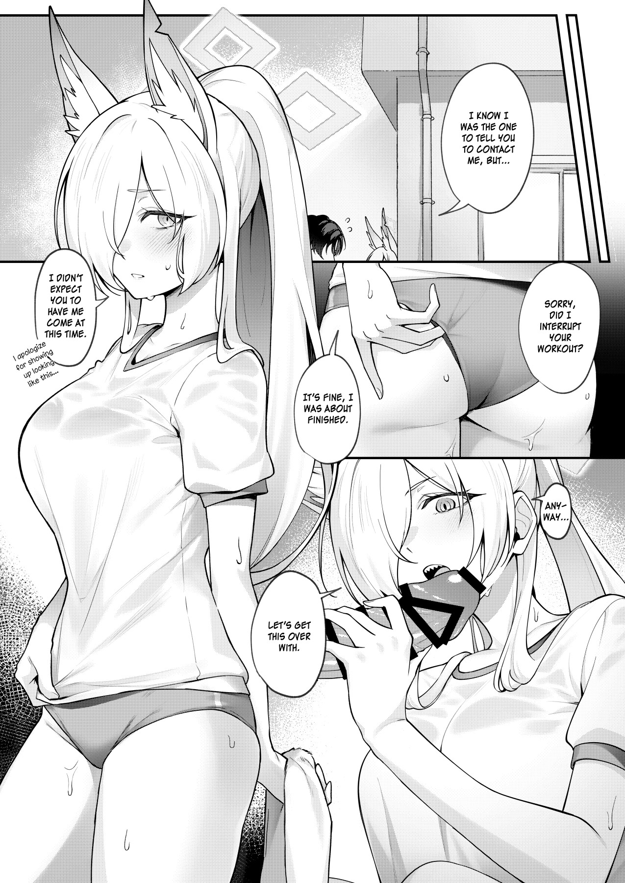 Hentai Manga Comic-Share a secret with Kanna-Read-11